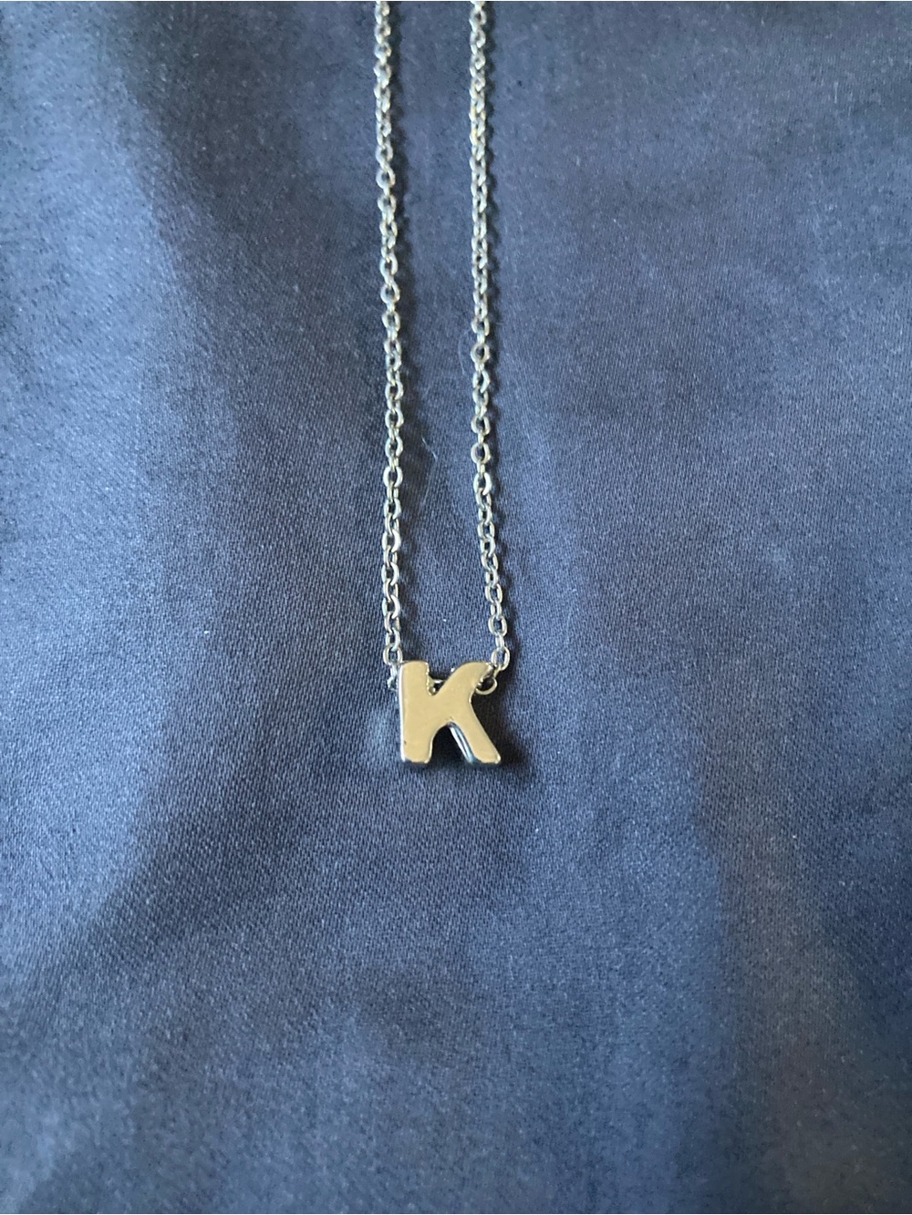“K” Necklace